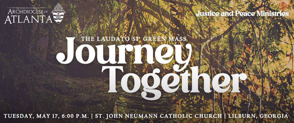 Journey Together - Green Mass Banner