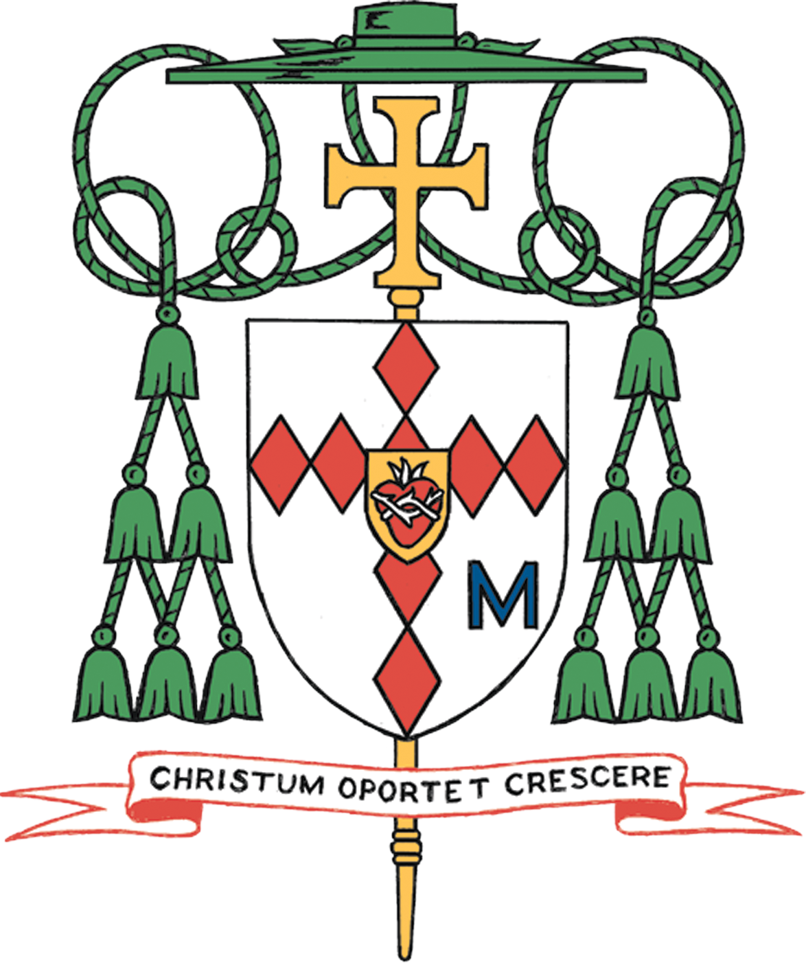 The Coat of Arms for Bishop Shlesinger