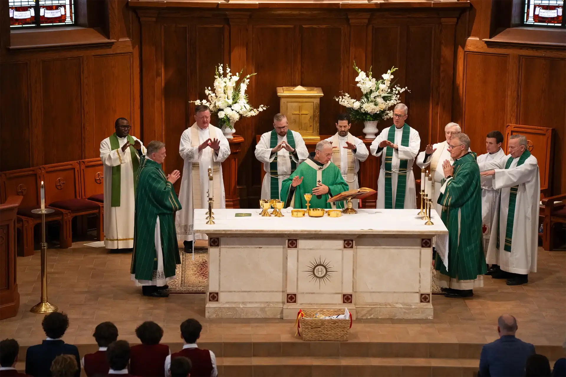 8th Grade Liturgy Altar