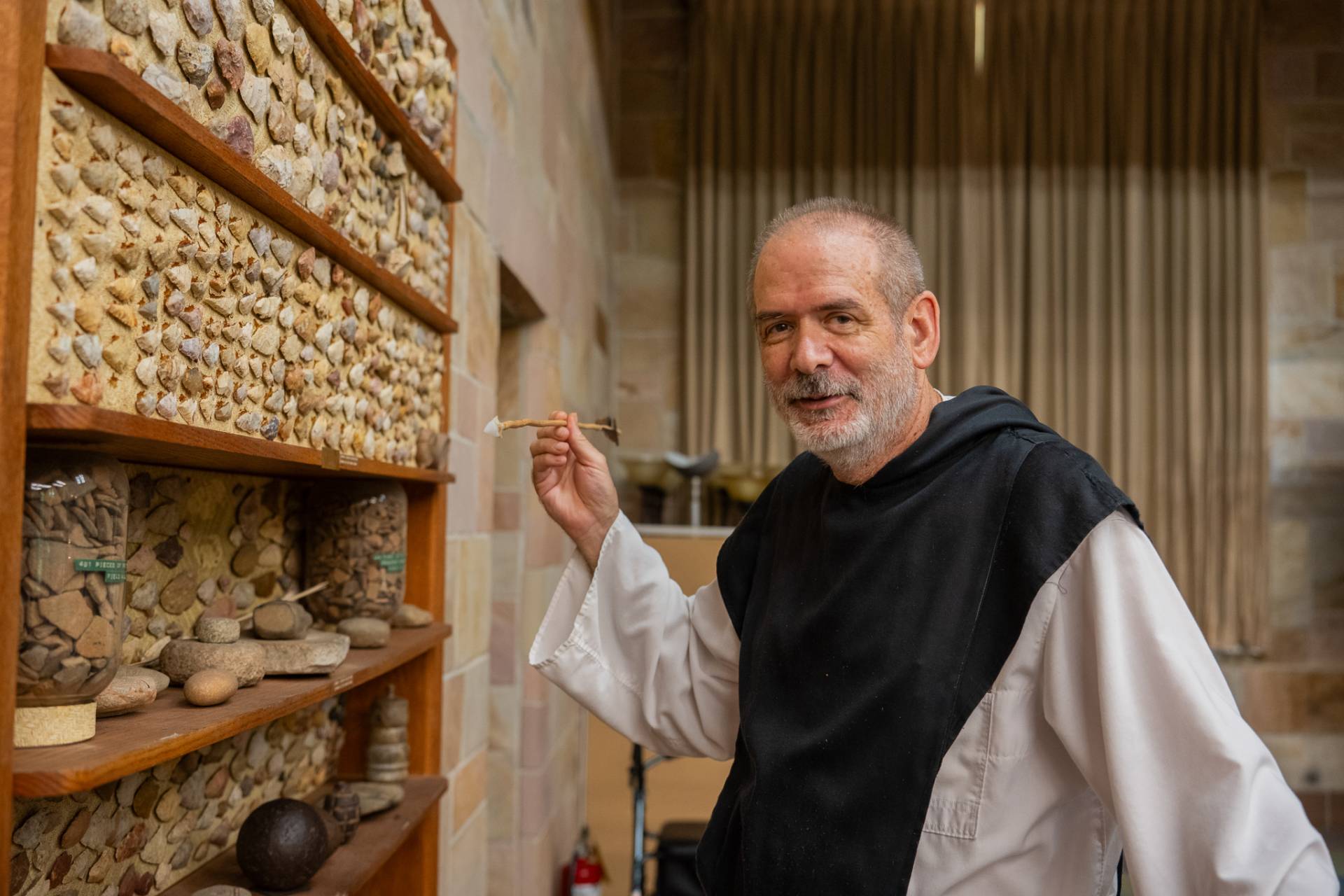 Monk at the Monastery of the Holy Spirit